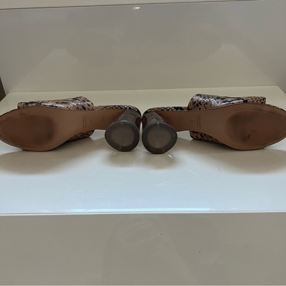 Women’s snakeskin mules, Zara, size 6, in excellent condition - Picture 2 of 9